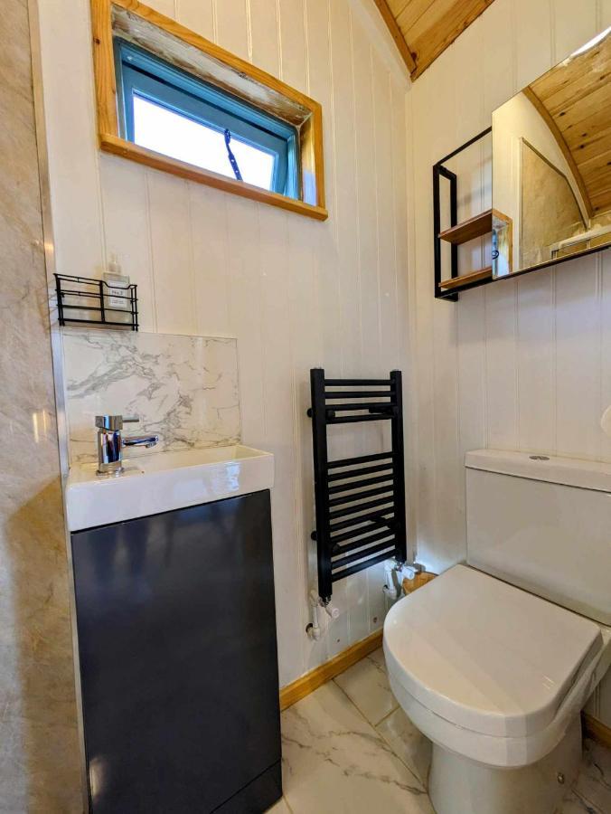 Romantic Nature Retreat, Luxury Glamping & Stargazing Views - Dragonfly Shepherd Hut Yarpole Esterno foto