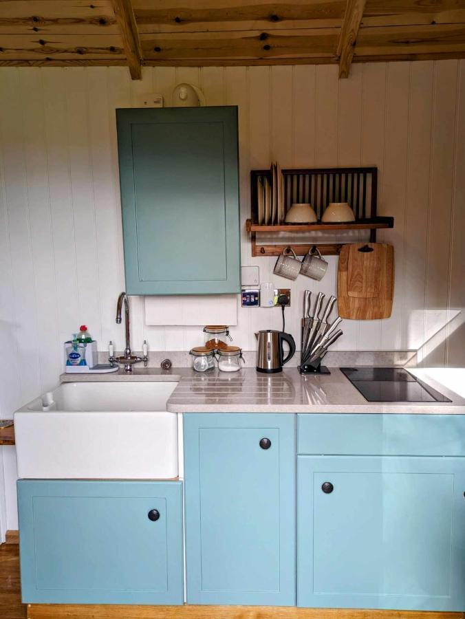 Romantic Nature Retreat, Luxury Glamping & Stargazing Views - Dragonfly Shepherd Hut Yarpole Esterno foto