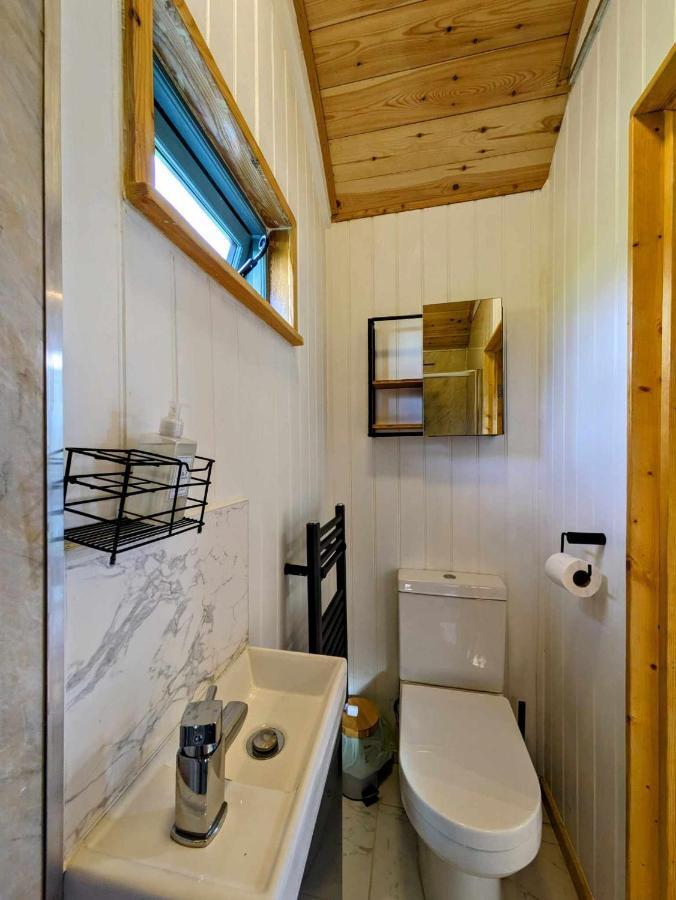 Romantic Nature Retreat, Luxury Glamping & Stargazing Views - Dragonfly Shepherd Hut Yarpole Esterno foto